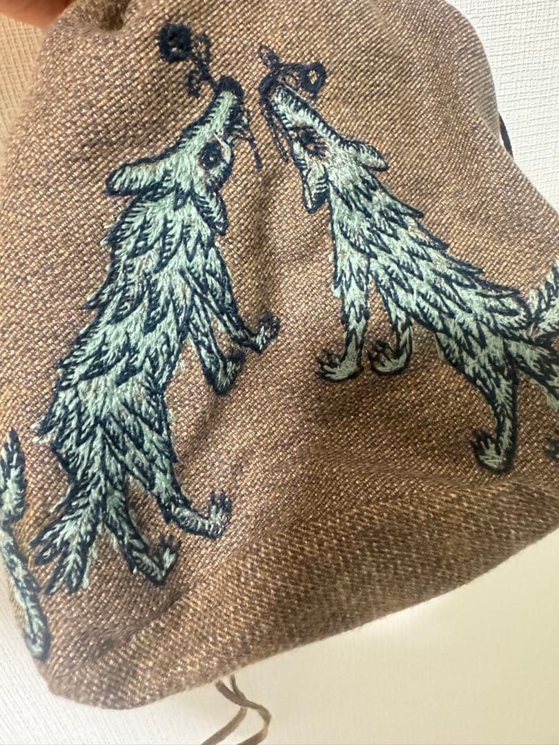 ミナペルホネン mina perhonen wolf & flower バッグ