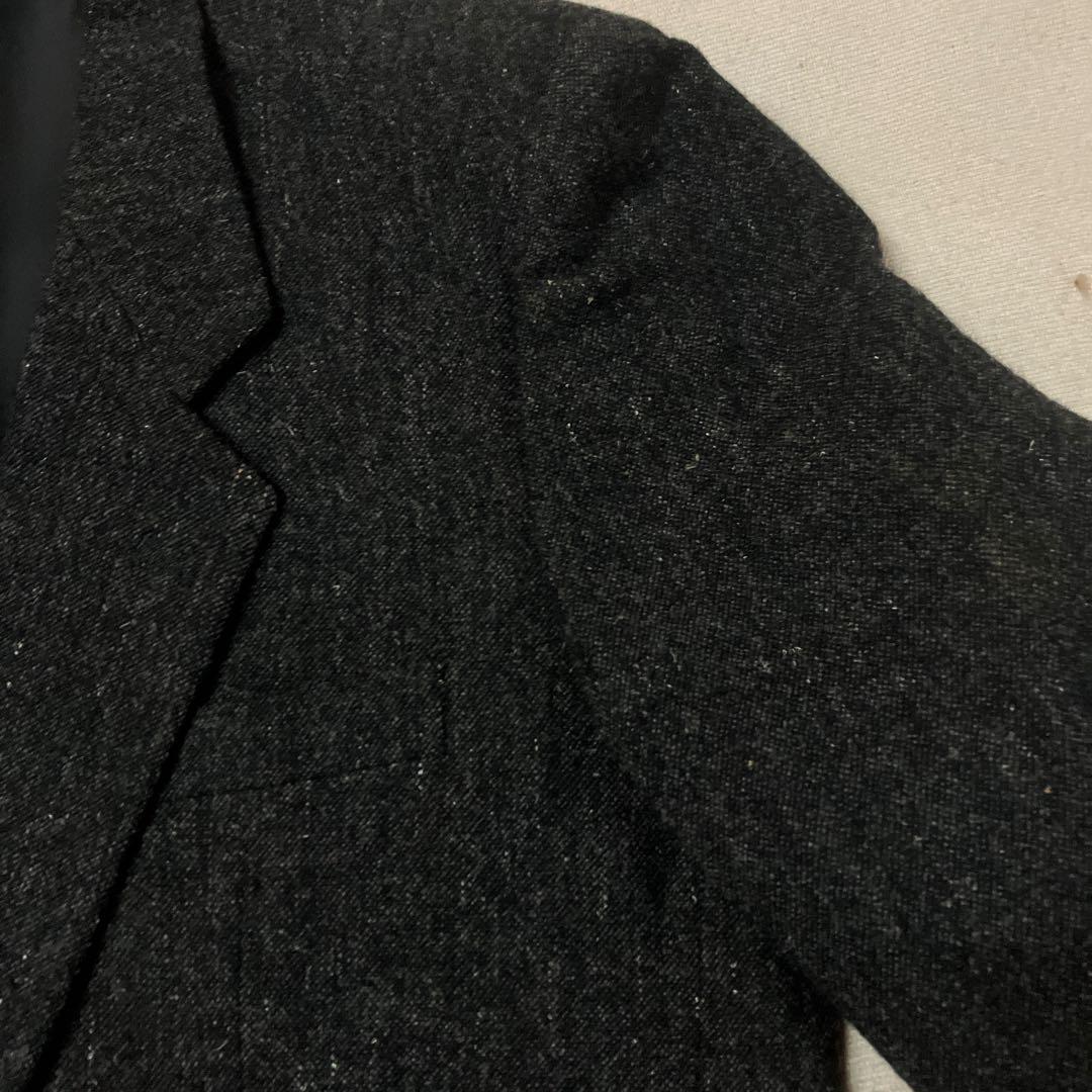 i40)美品コムデギャルソン　オムメンズツイードスーツ上下　80's Mサイズ