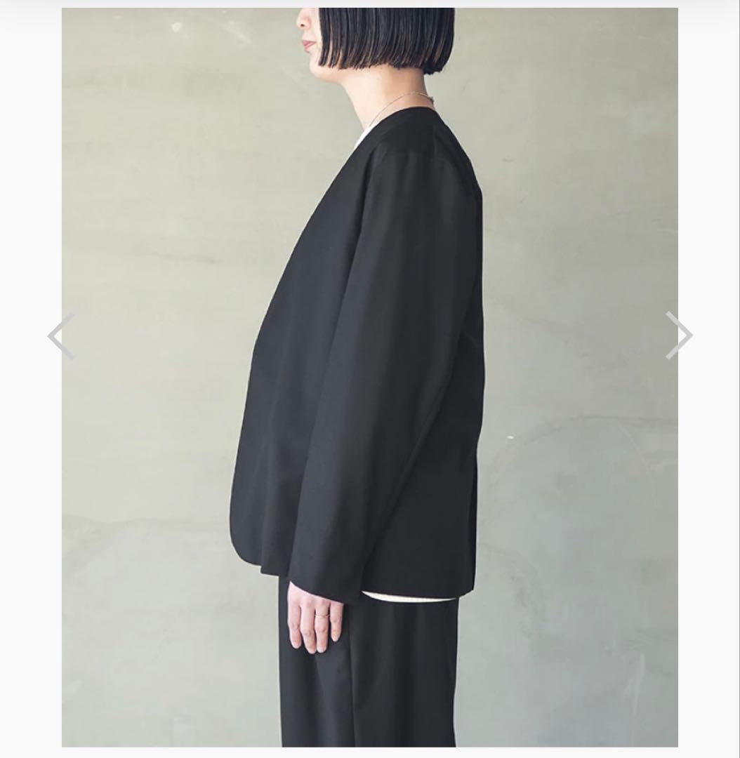 SOLAMONAT LARMEソラモナラーム　ジャケット　チャコールグレー