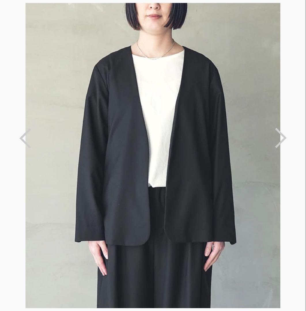 SOLAMONAT LARMEソラモナラーム　ジャケット　チャコールグレー