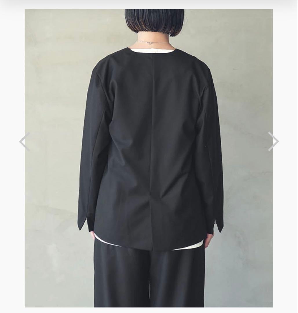 SOLAMONAT LARMEソラモナラーム　ジャケット　チャコールグレー