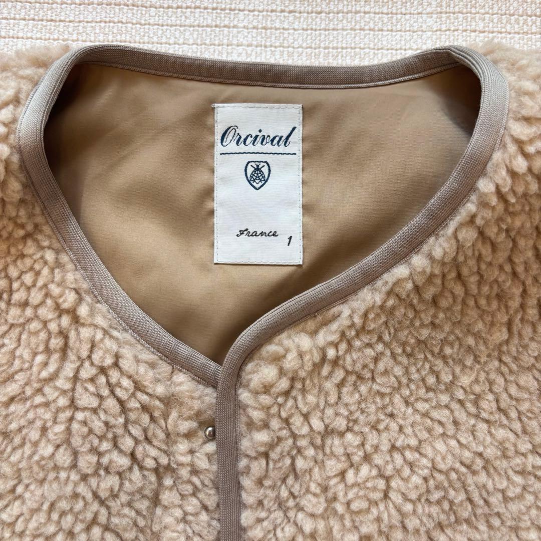 ORCIVAL ボア　ベスト