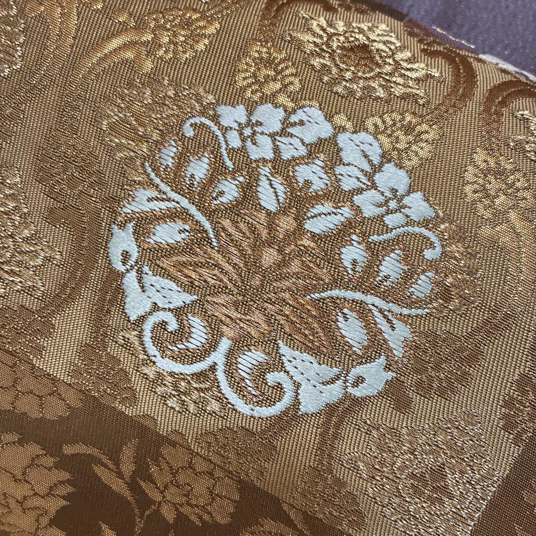 訪問着　フルセット　着物　正絹　ロング丈　しつけ付き　友禅　裄丈66 縮緬G7