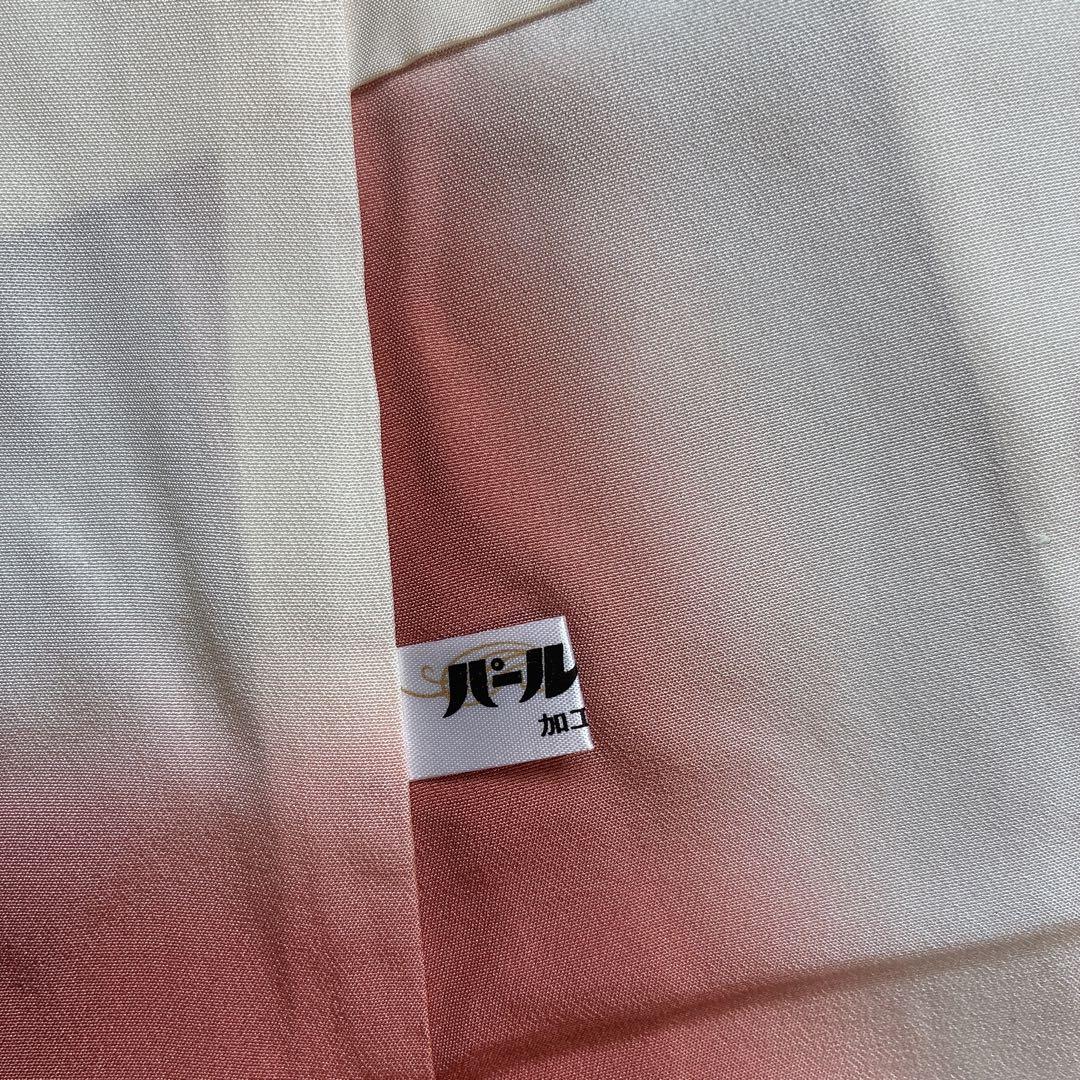 訪問着　フルセット　着物　正絹　ロング丈　しつけ付き　友禅　裄丈66 縮緬G7