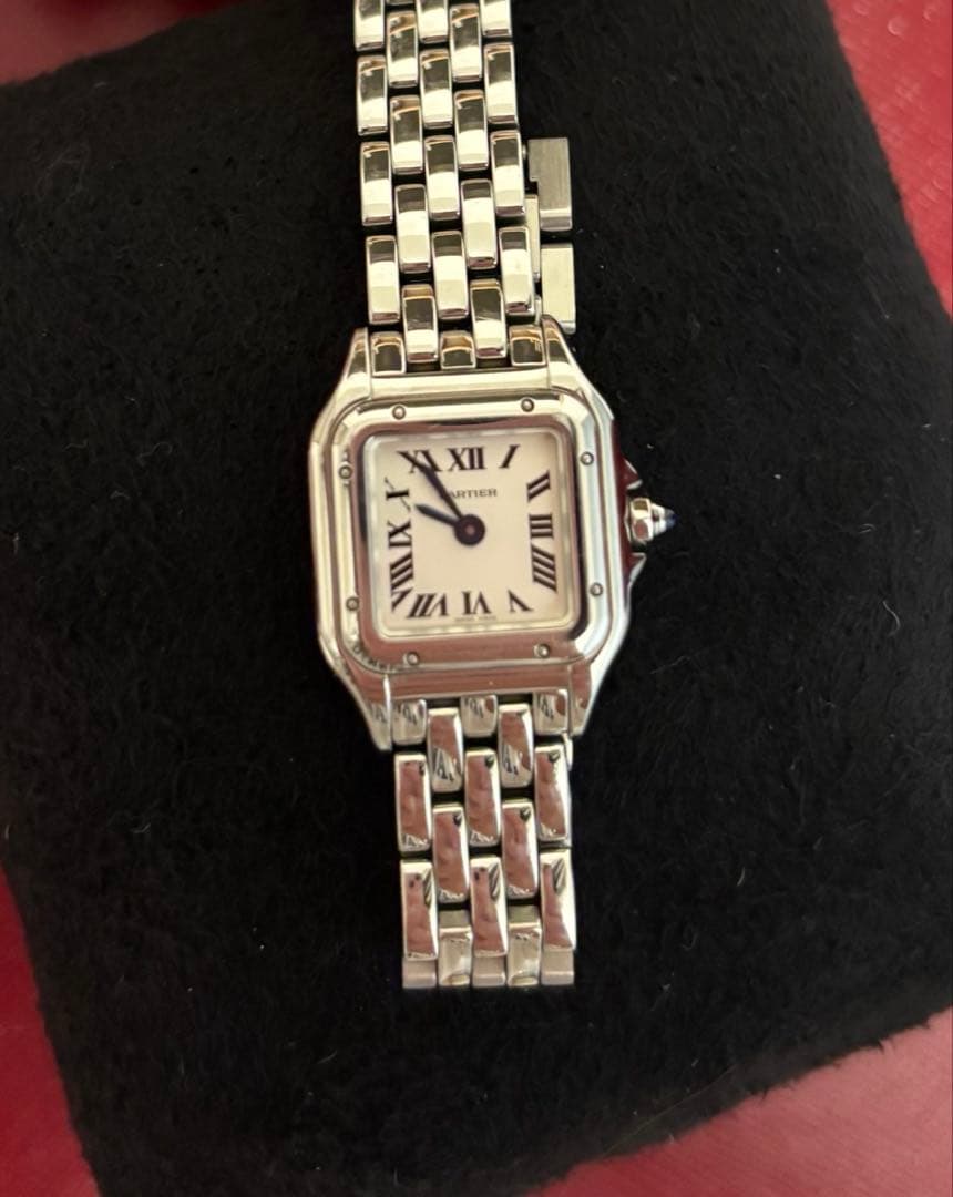 《29日朝9時まで》Cartier パンテール ミニ ステンレススティール