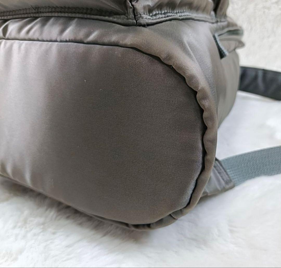 美品　シルバーporterタンカーリュック
