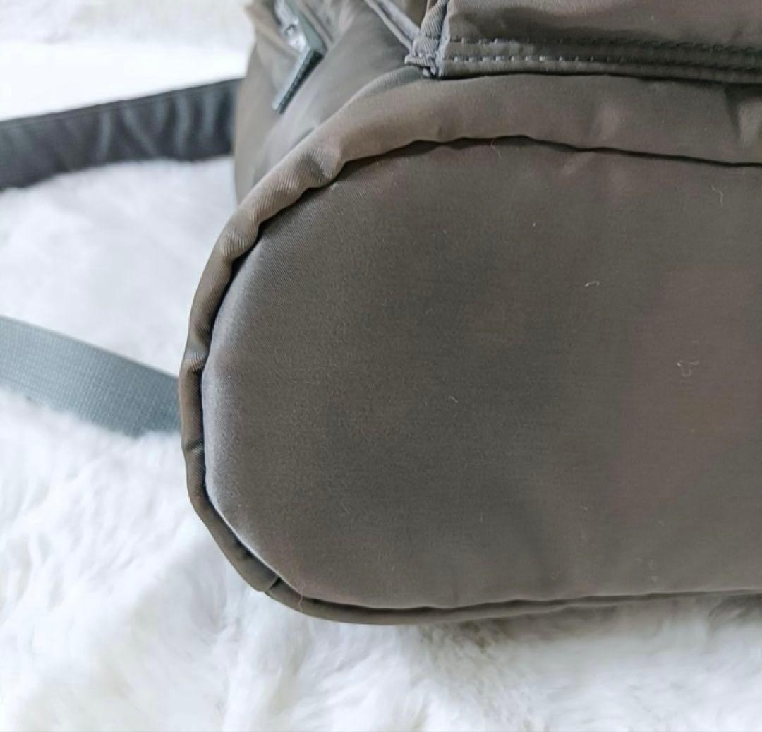 美品　シルバーporterタンカーリュック