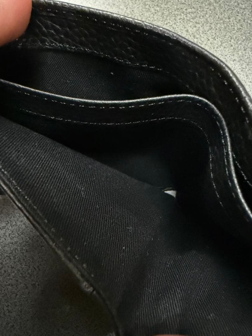 DIESEL 二つ折り　レザー財布（箱あり）