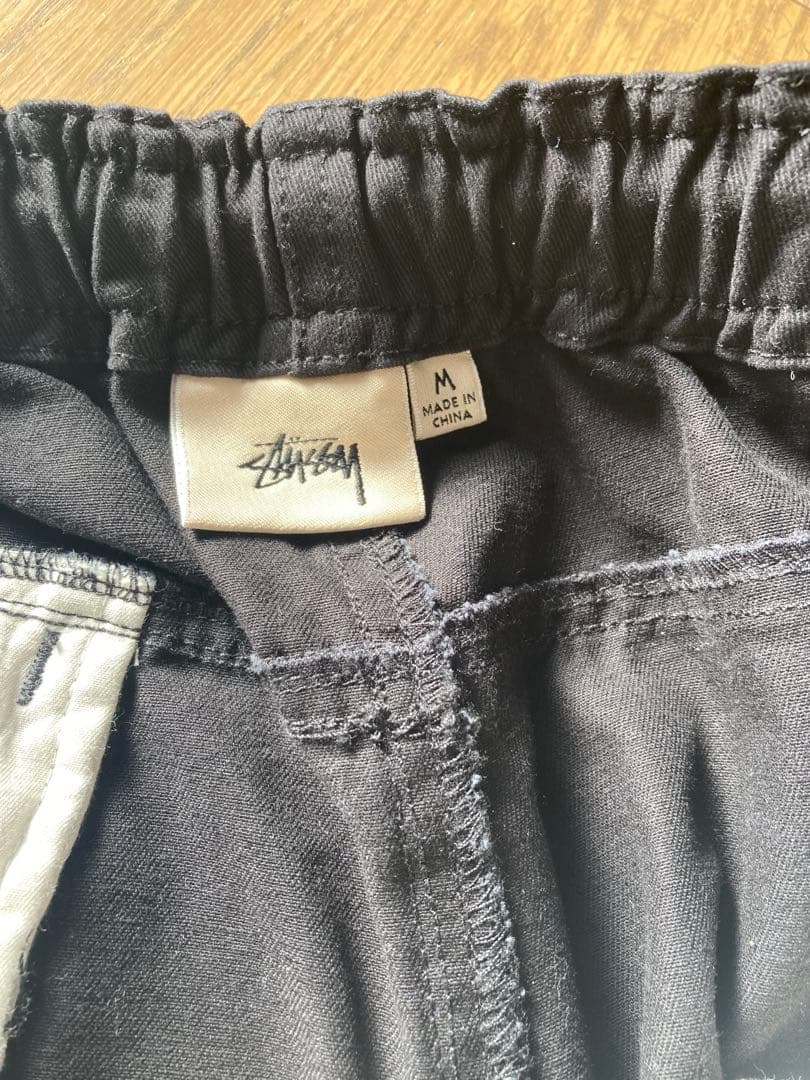 stussy beach pants 黒M