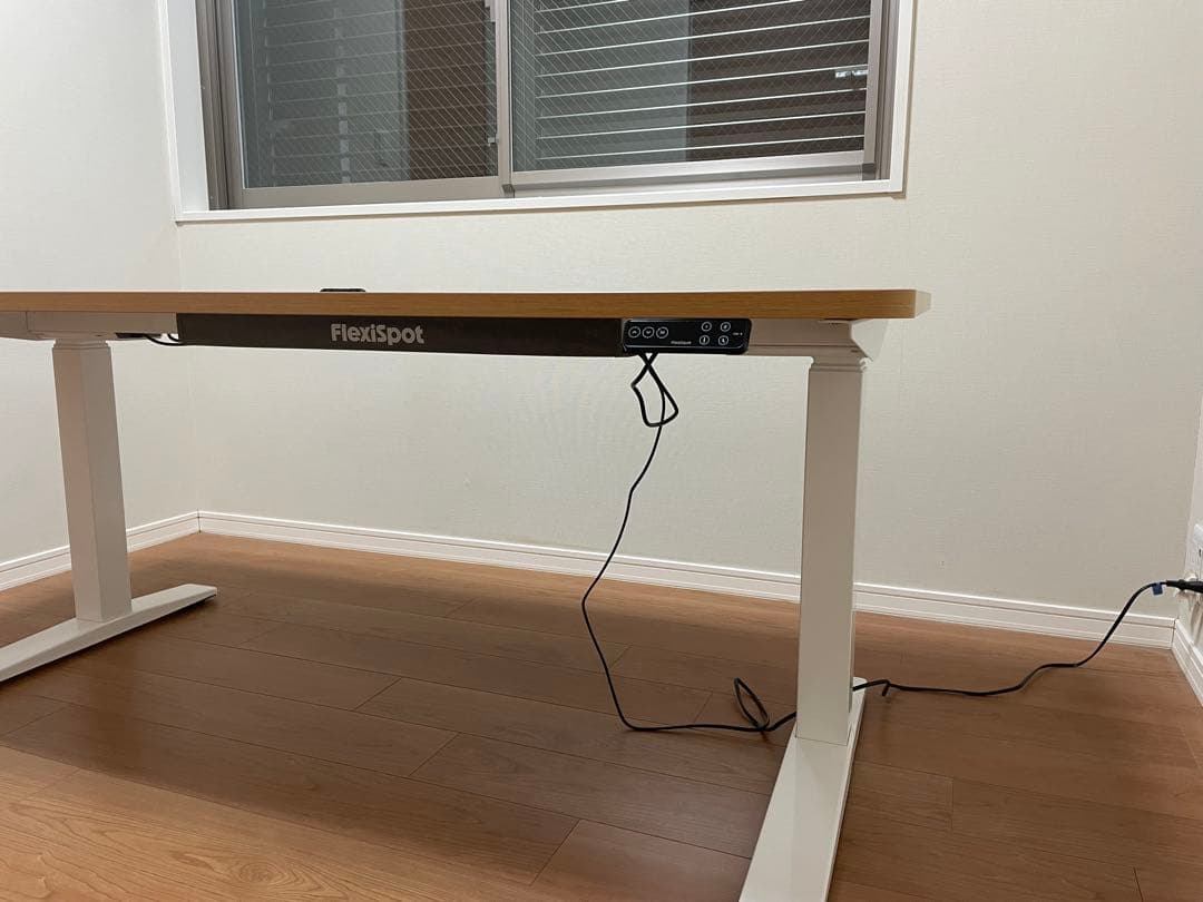 【FlexiSpot】昇降デスク/E7H・メラミン化粧板