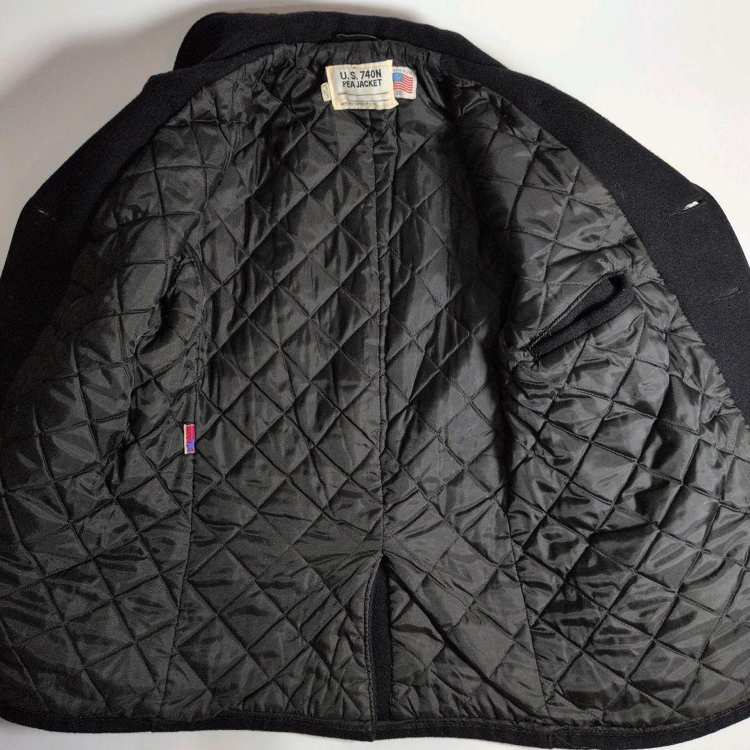 【美品】Schott 740N PEA JACKET USA製 Pコート 38
