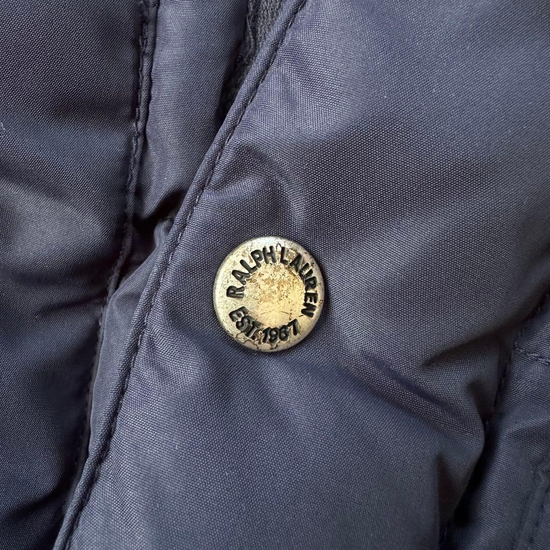 POLO RALPH LAUREN ダウンベスト パーカー ネイビー