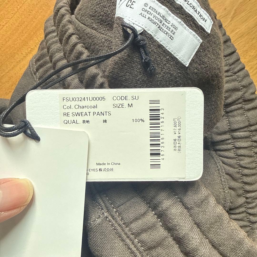 F/CE(エフシーイー) エフシーイー リスウェット パンツM タグ有り　美品