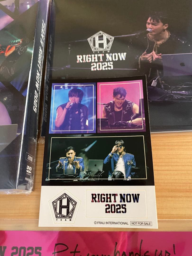 チャングンソクTEAM H RIGHT NOW 2025 DVD他