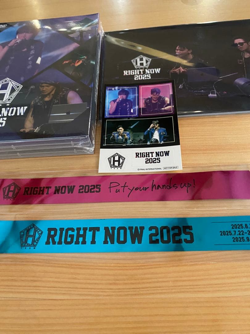 チャングンソクTEAM H RIGHT NOW 2025 DVD他