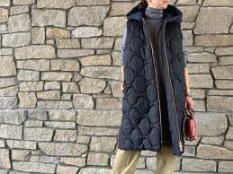 美品 ■ MADISON BLUE ■ キルティングジレ ■ リバーシブル