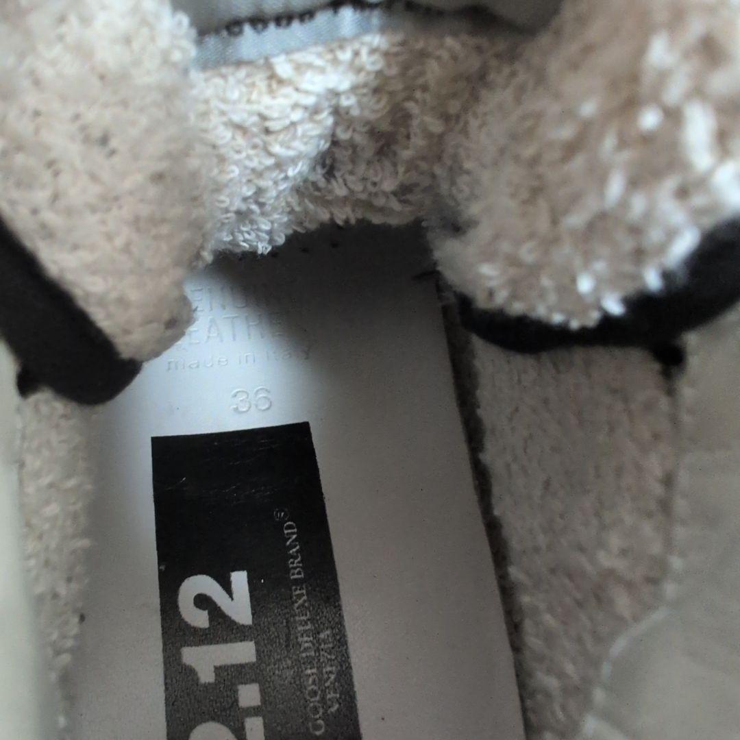 ゴールデングース　GOLDEN /DB ブラック ハイカットスニーカー