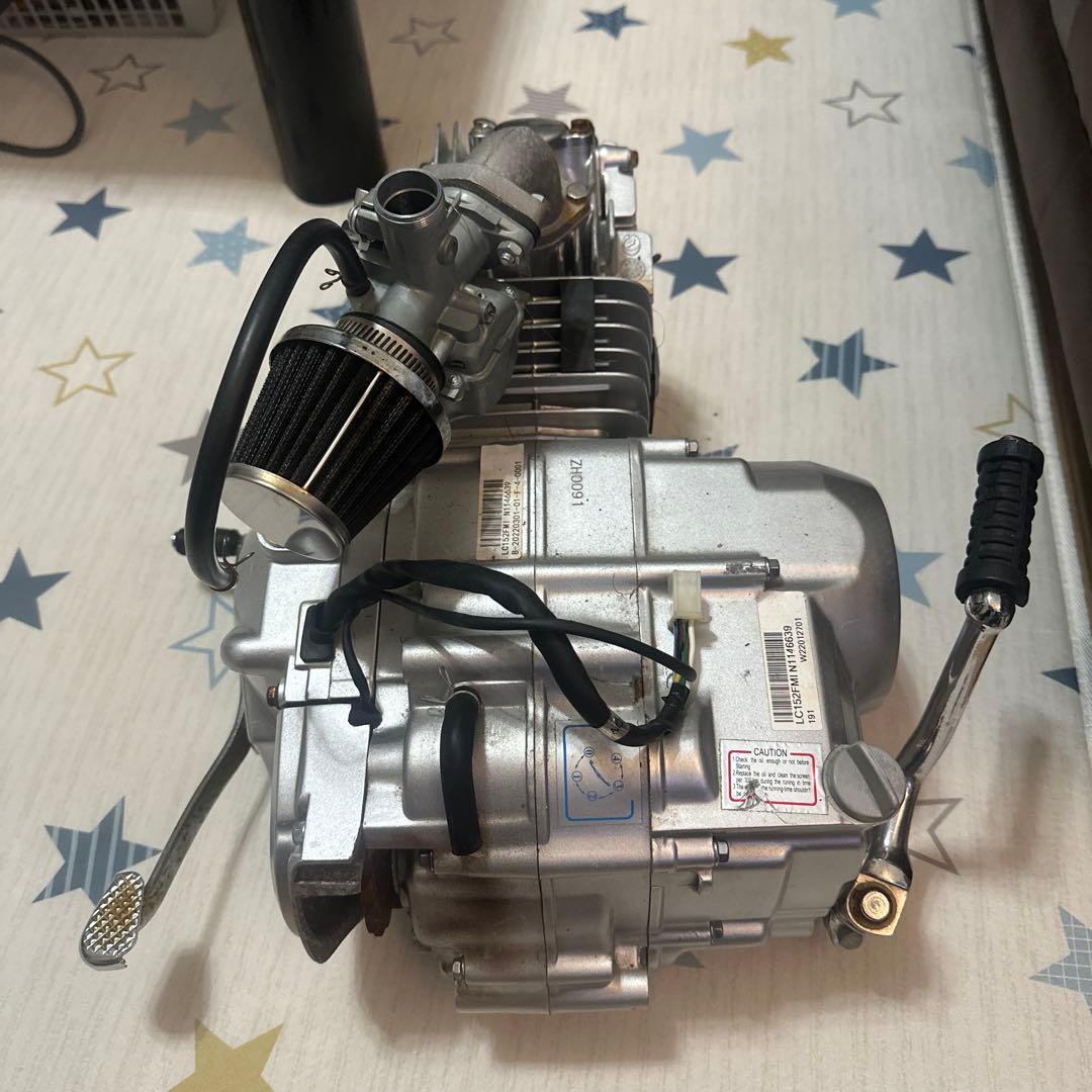 ミニモト125セル付きエンジン