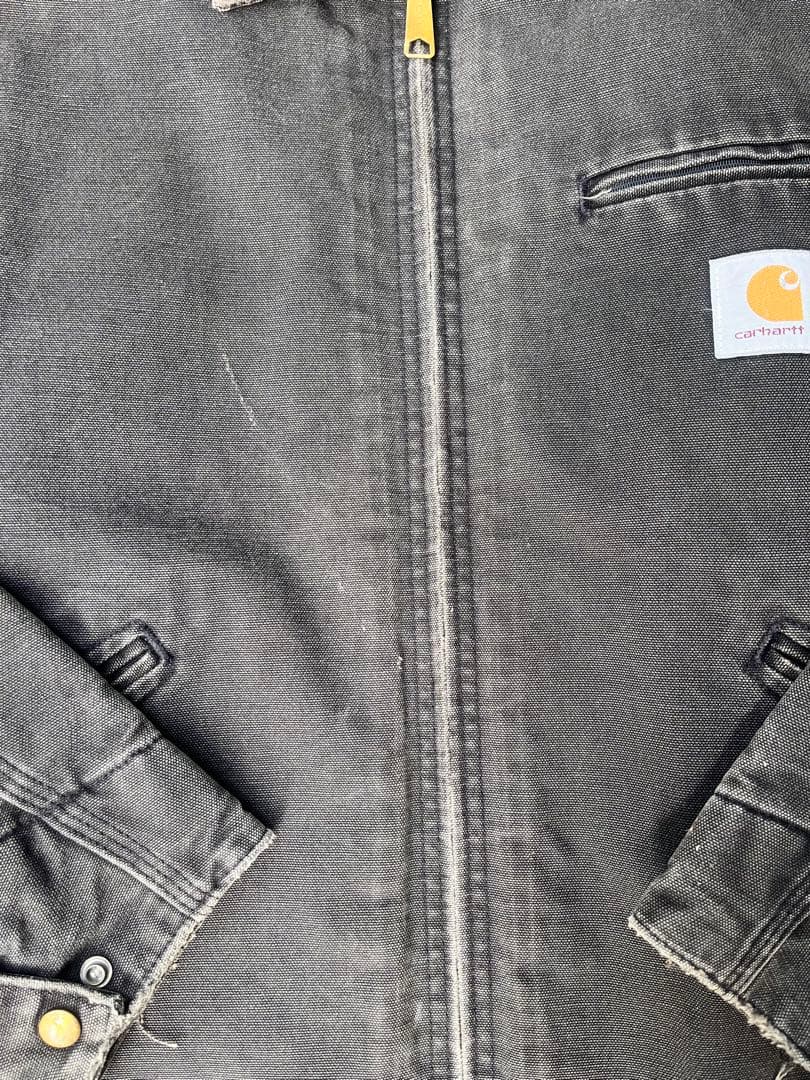 美フェード 90s USA carhartt デトロイトジャケット JB105