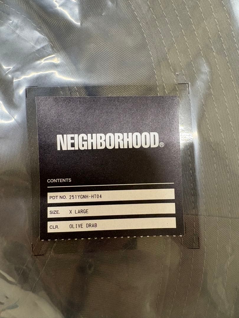 NEIGHBORHOOD ネイバーフッド バケットハットOLIVE XL