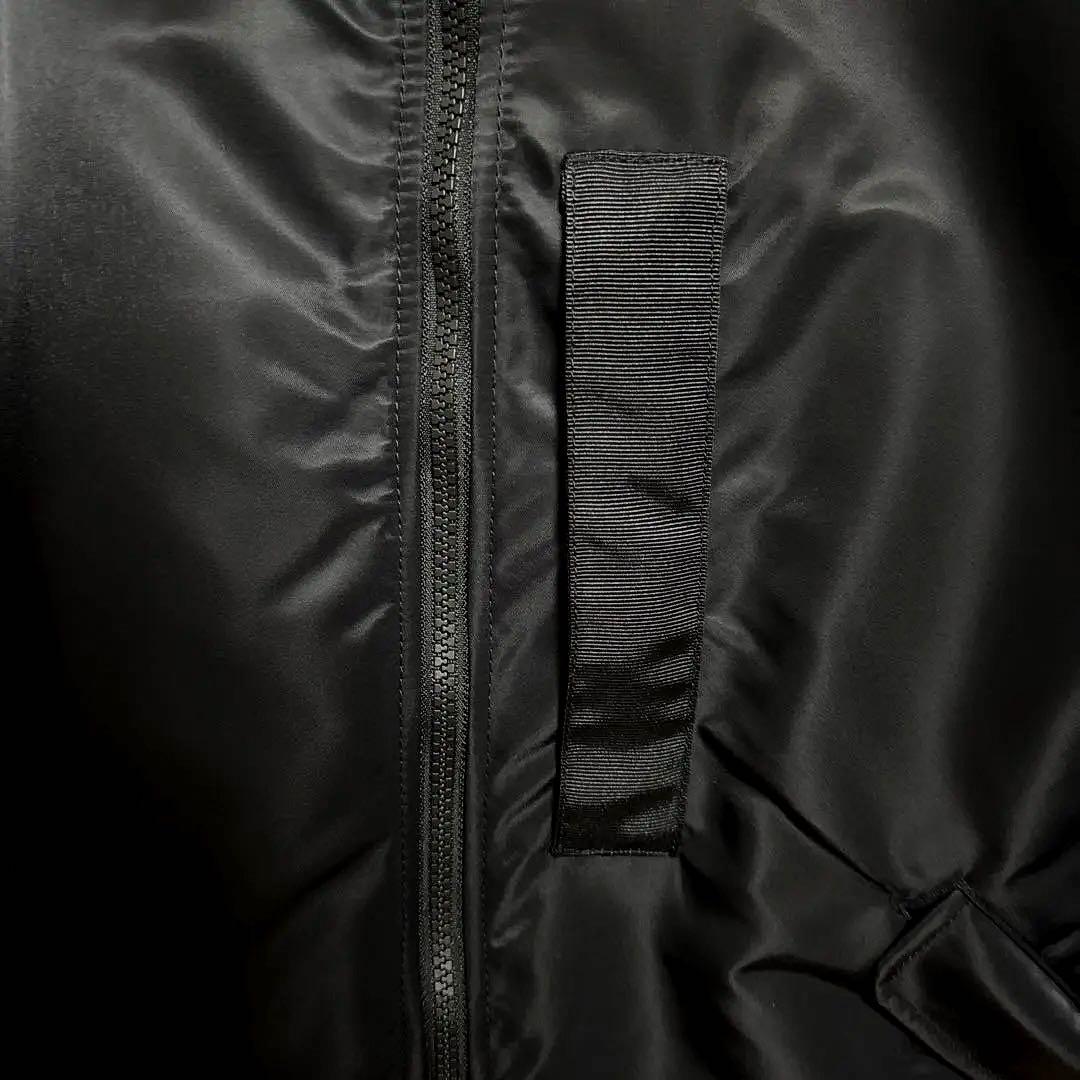 ユニクロ UNIQLO +J ハイブリッドダウンオーバーサイズMA-1 ブラック