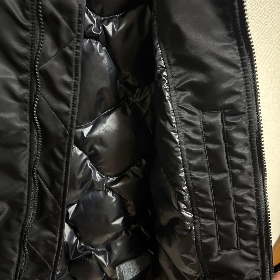 ユニクロ UNIQLO +J ハイブリッドダウンオーバーサイズMA-1 ブラック