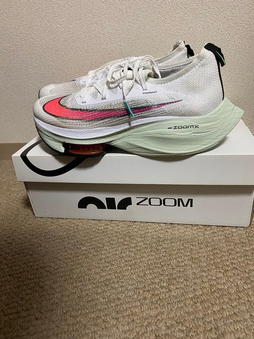 超希少箱付き　NIKEオンライン購入　初代アルファフライ東京五輪モデル