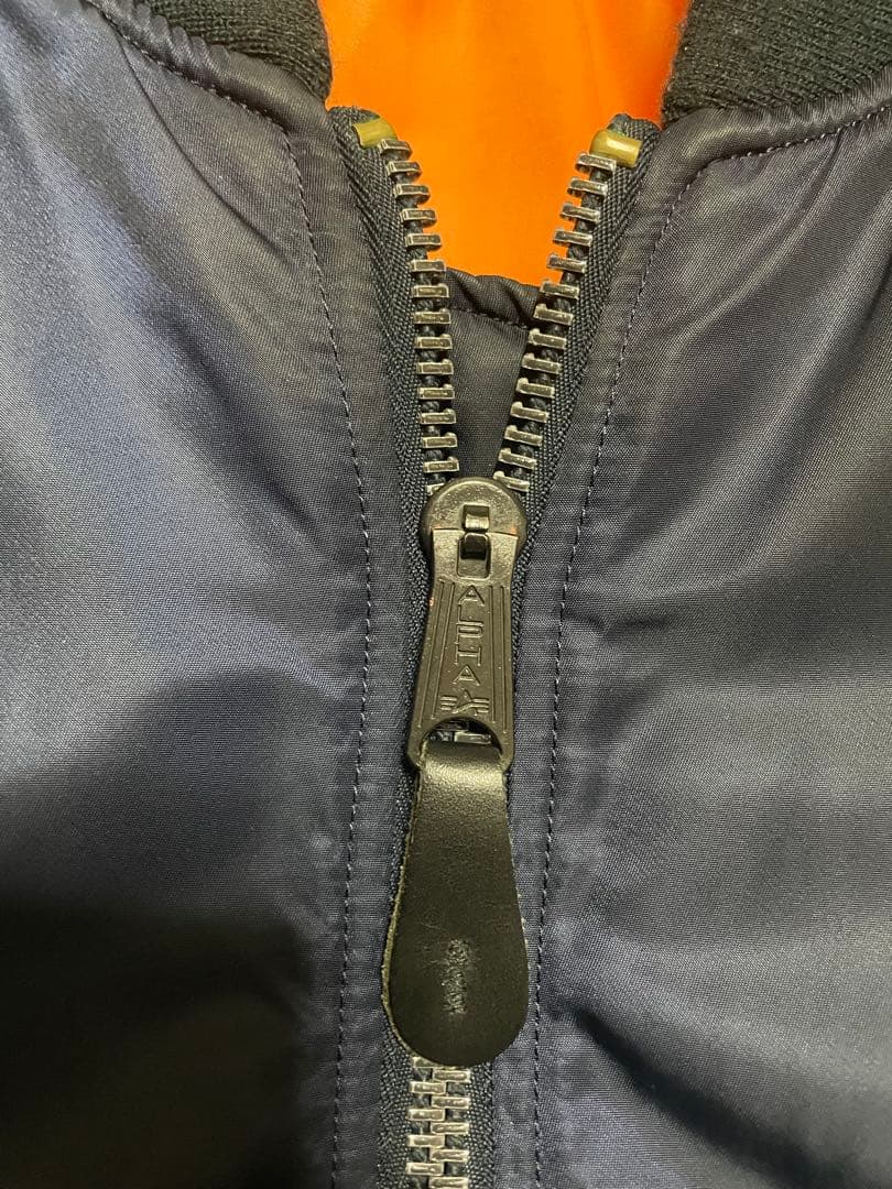 ALPHA MA-1 ネイビー