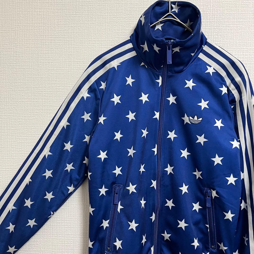 【希少！】adidas　トラックジャケット　M　 40周年記念　ジャージ　星柄