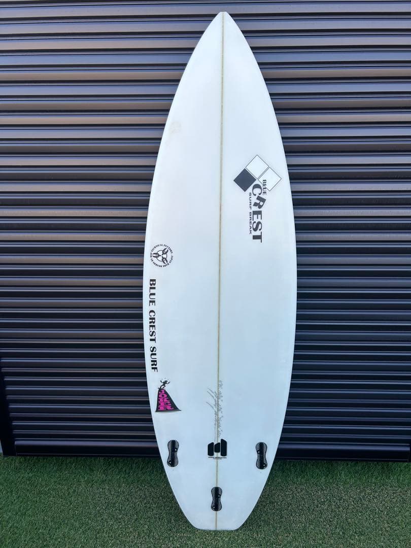 セレンディピティサーフボード5.8 別注ブランドBLUE CREST SURF