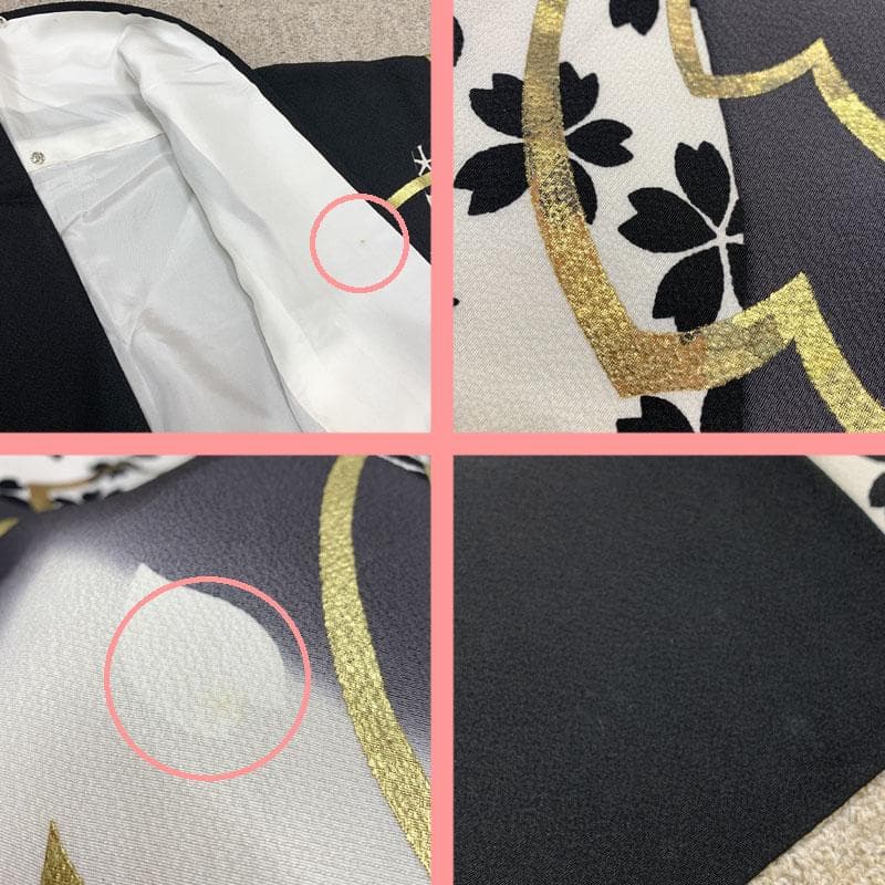 512z11☆大北捷一 振袖 モダン 金彩 モノトーン 落款作家物☆成人式結婚式