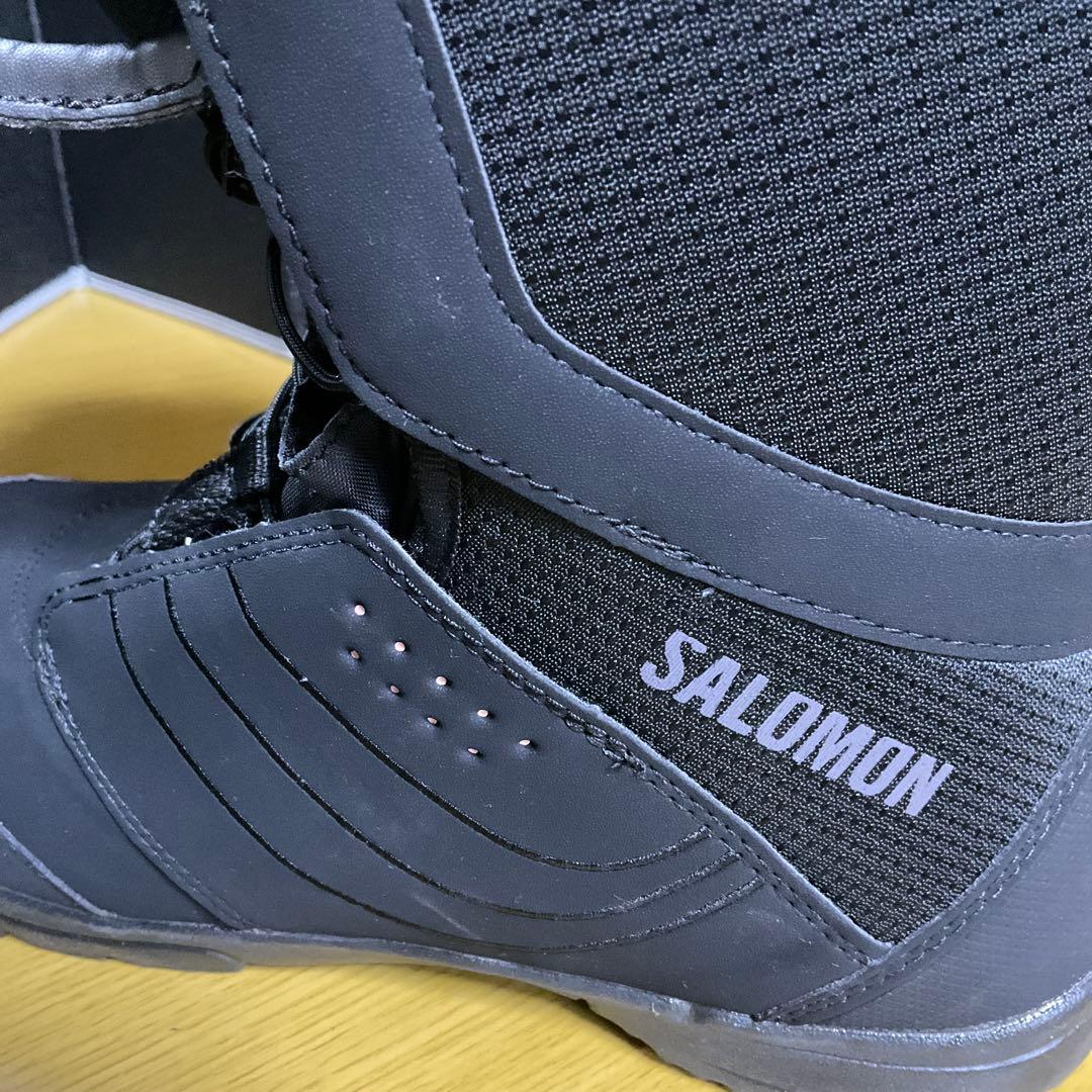 週末値下げ　SALOMON スノーボードブーツ ブラック　レディース　24cm