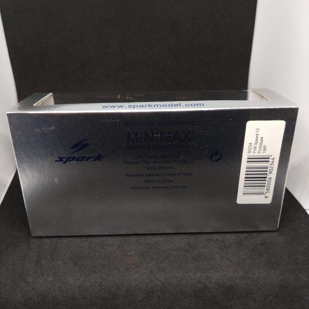 スパーク 1/43 TVR スピード12 プロトタイプ 1997