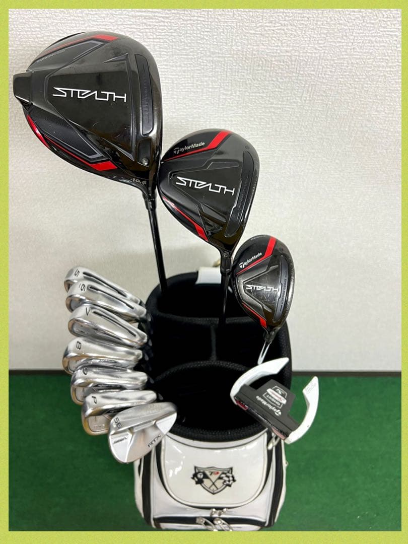 飛ばすならコレ！超豪華！テーラーメイド STEALTH(ステルス) ゴルフセット