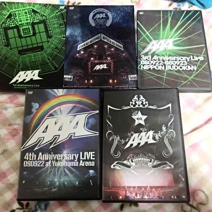AAA DVD 1st〜5th