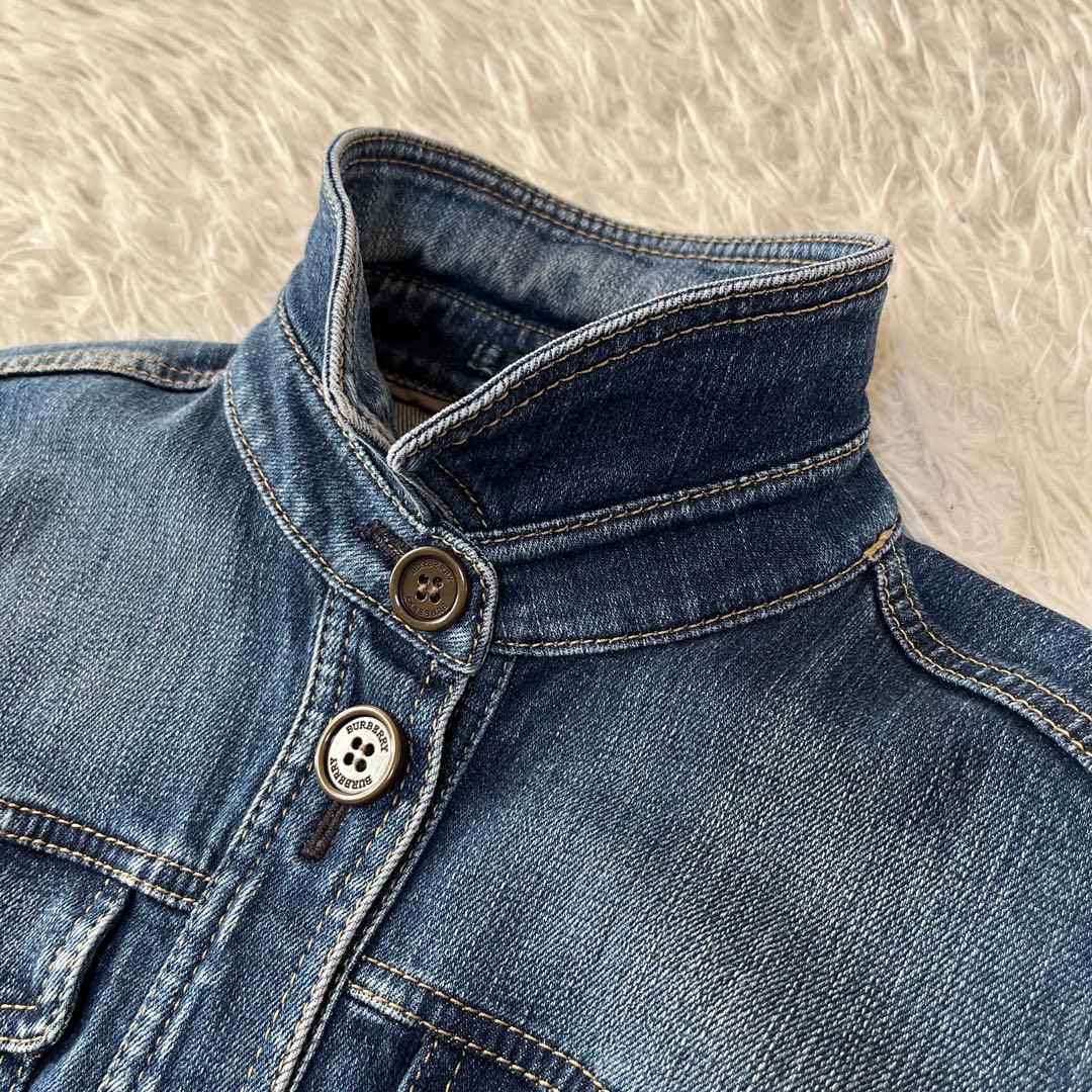【美品】バーバリーロンドン　デニム　ジャケット　Gジャン