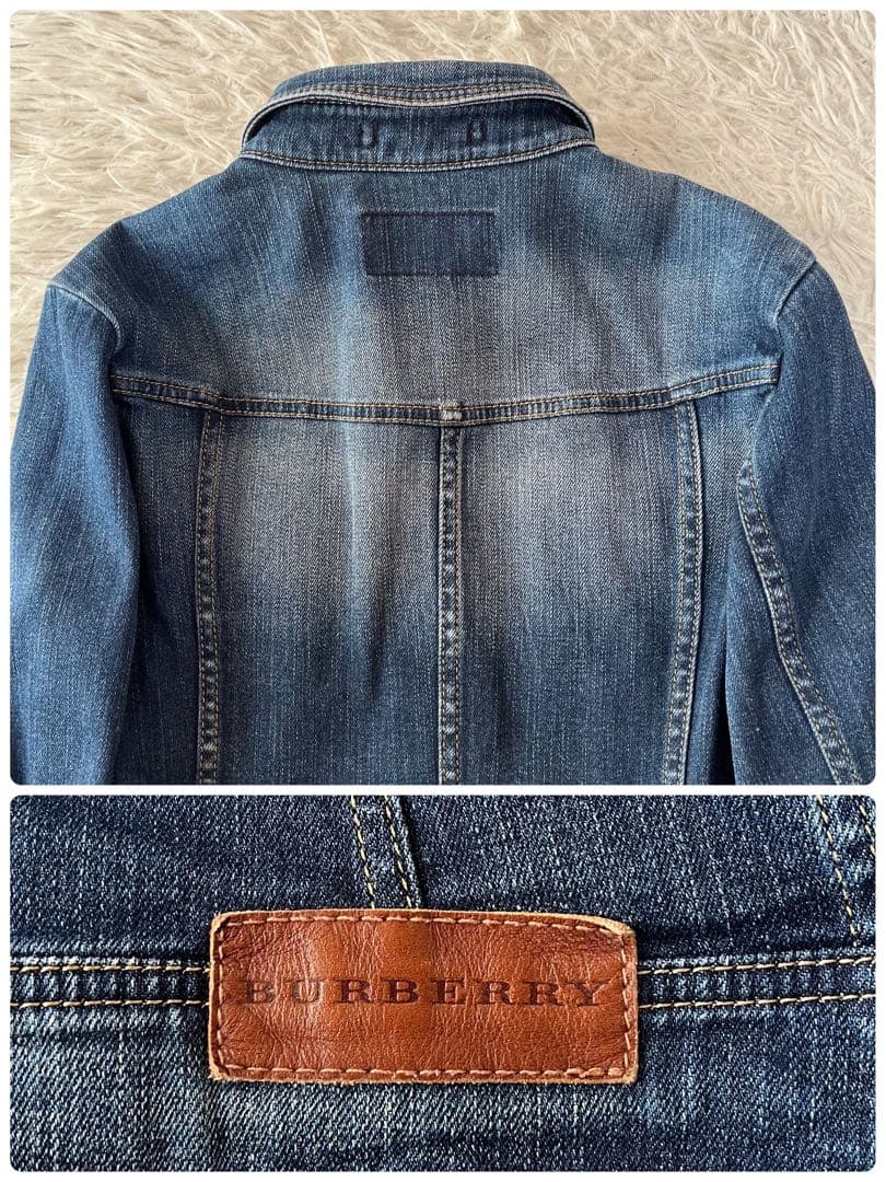 【美品】バーバリーロンドン　デニム　ジャケット　Gジャン