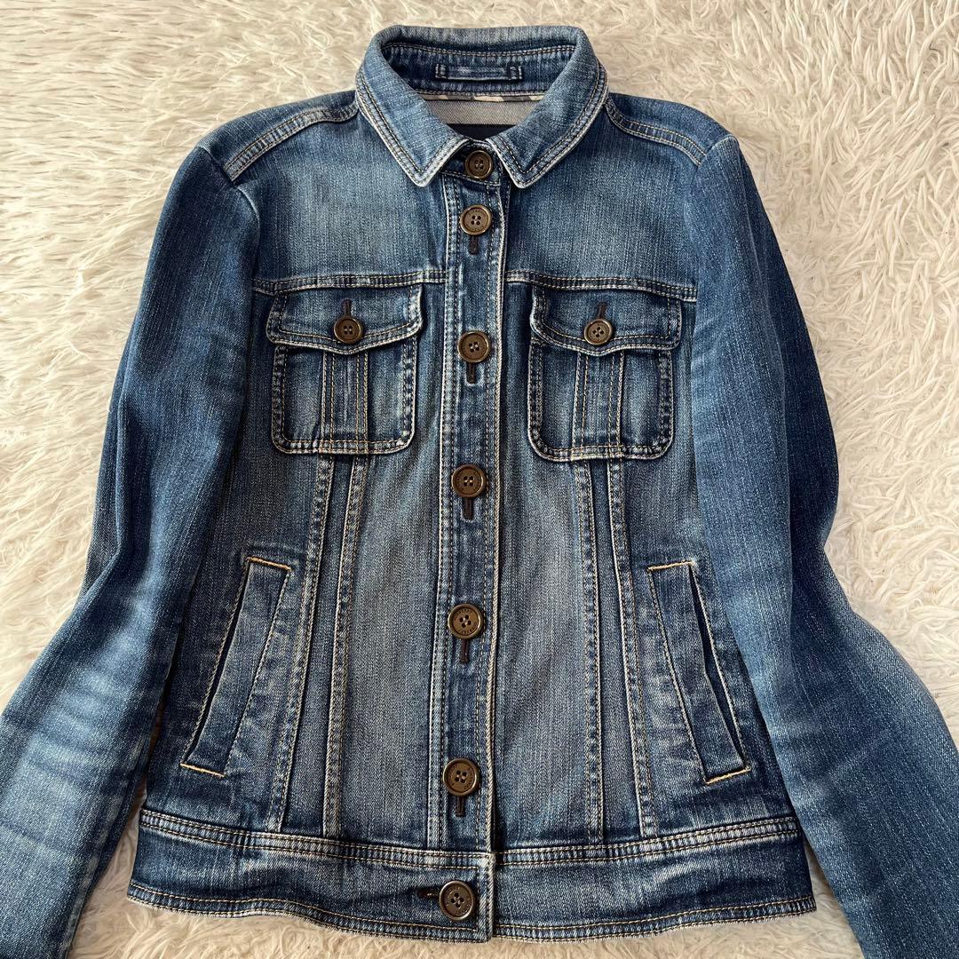 【美品】バーバリーロンドン　デニム　ジャケット　Gジャン