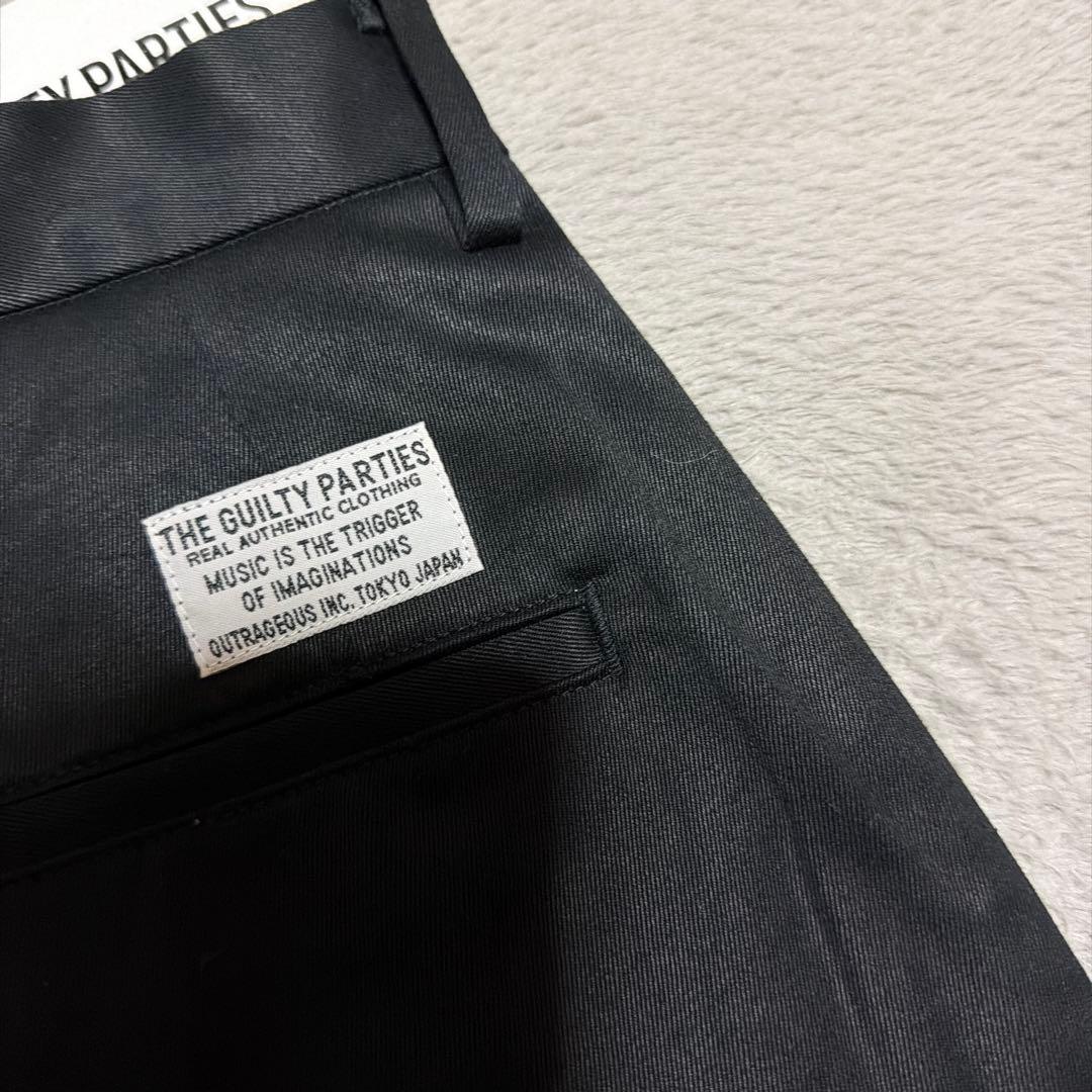 24ss WACKO MARIA タック　チノパン　パンツ　ワコマリア　M
