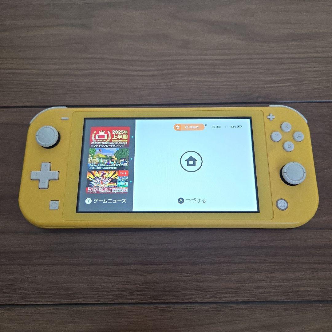ジャンク品 Nintendo Switch Lite イエロー