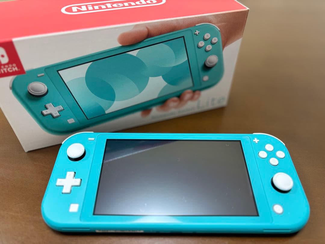 Nintendo Switch Lite ターコイズ 本体 箱付き 動作確認済み