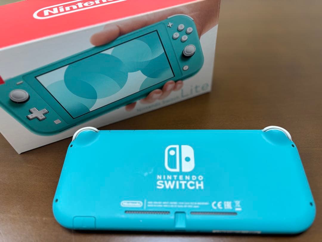 Nintendo Switch Lite ターコイズ 本体 箱付き 動作確認済み