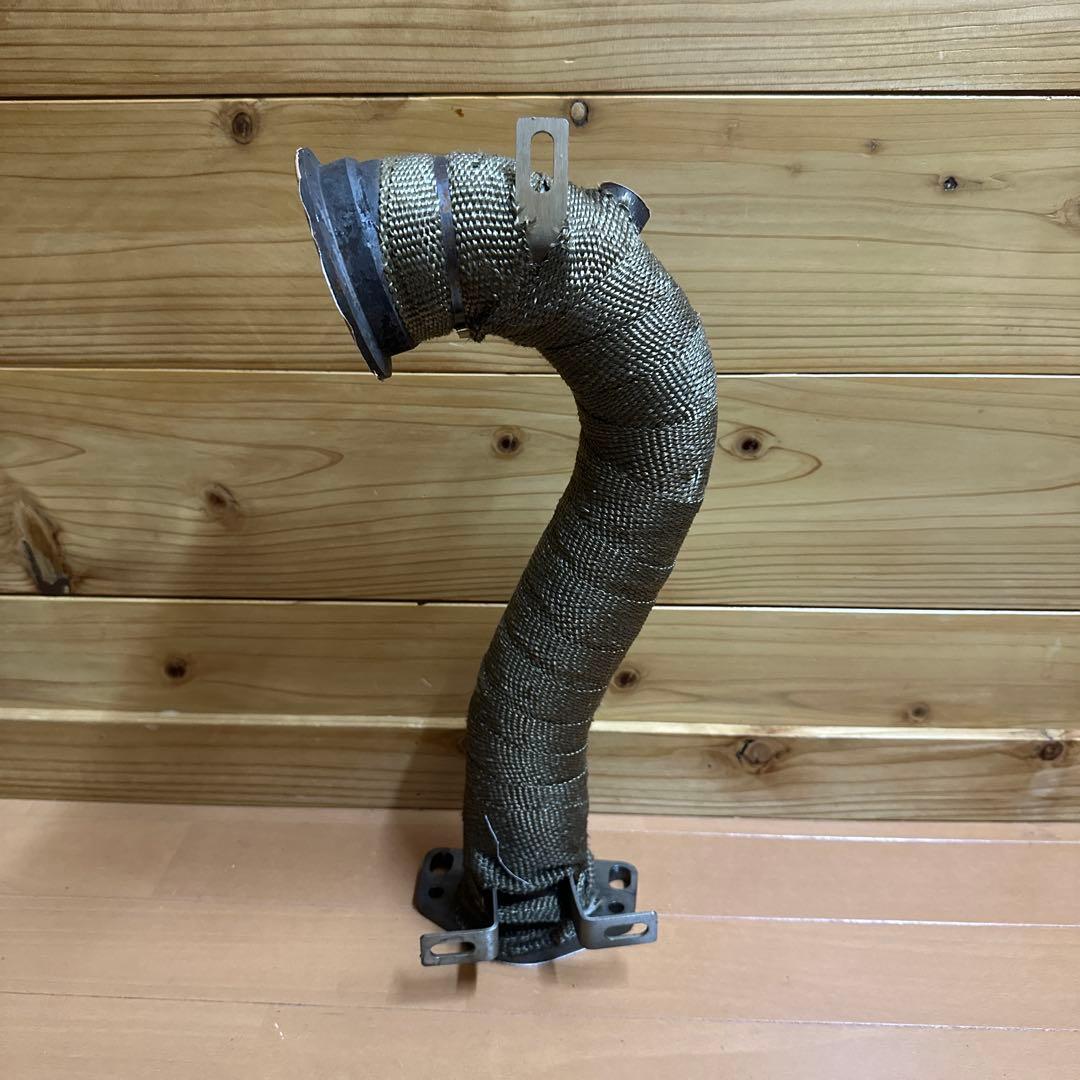 アバルト595 ギャレットタービン用ダウンパイプ