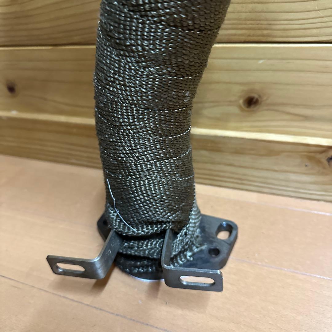 アバルト595 ギャレットタービン用ダウンパイプ