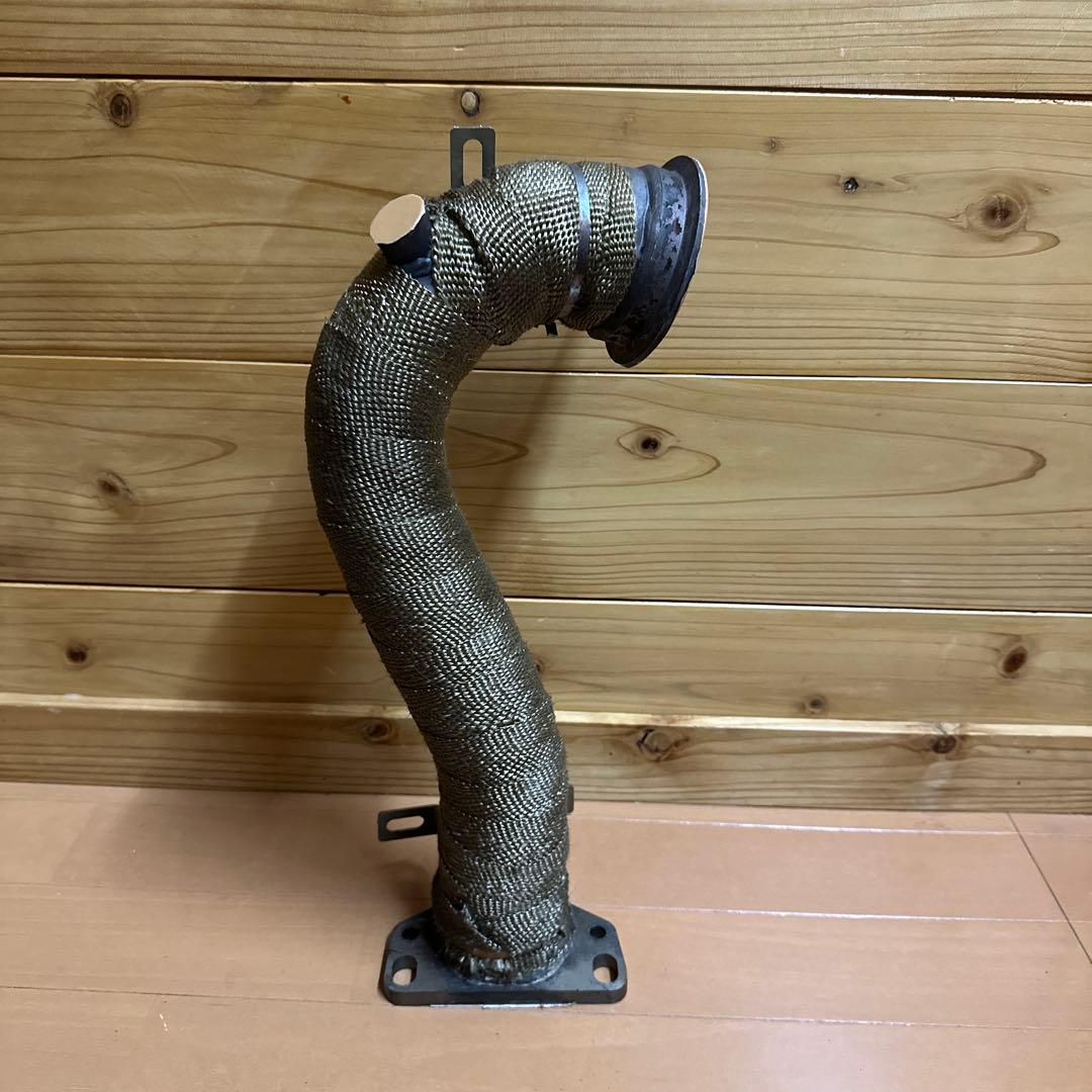 アバルト595 ギャレットタービン用ダウンパイプ