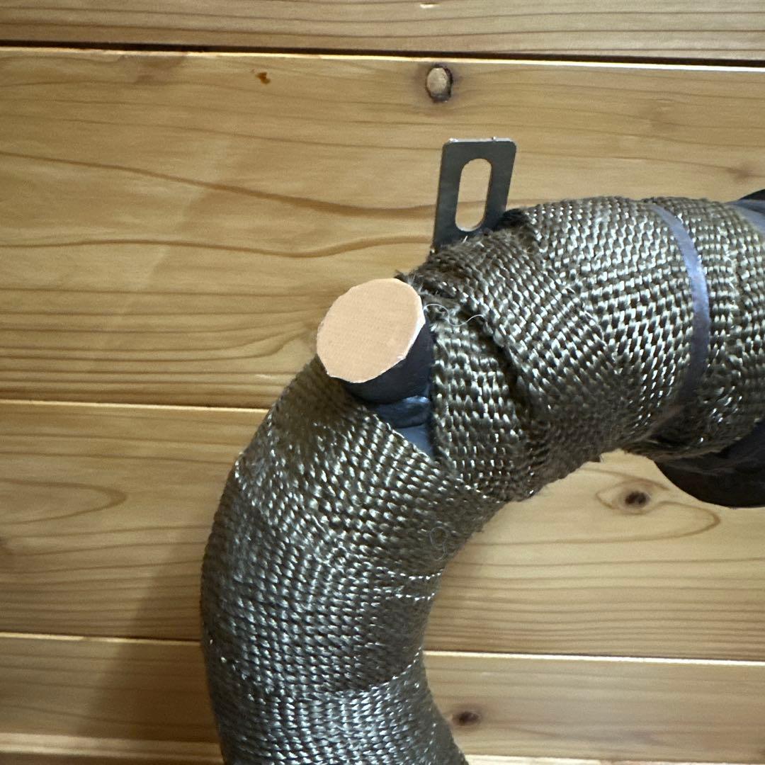 アバルト595 ギャレットタービン用ダウンパイプ