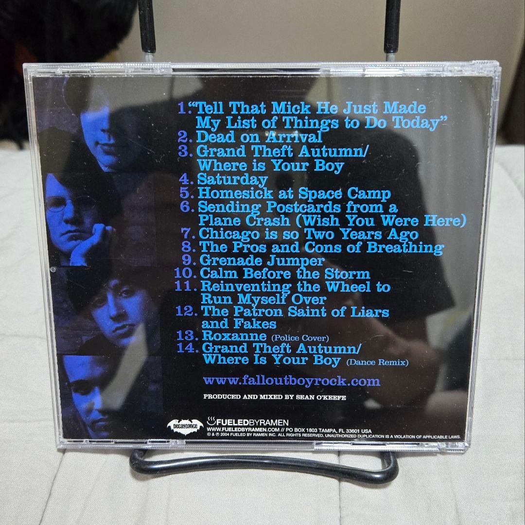 洋楽 Fall Out Boy Take This To Your Grave CD