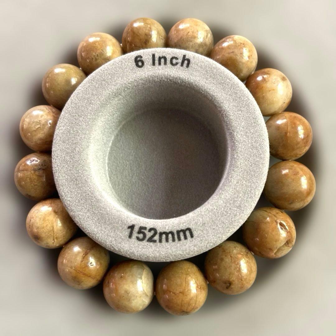 専用！　天然未処理　神居古潭　黄金　約12mm粒　ブレスレット　茄子紺粒　二粒