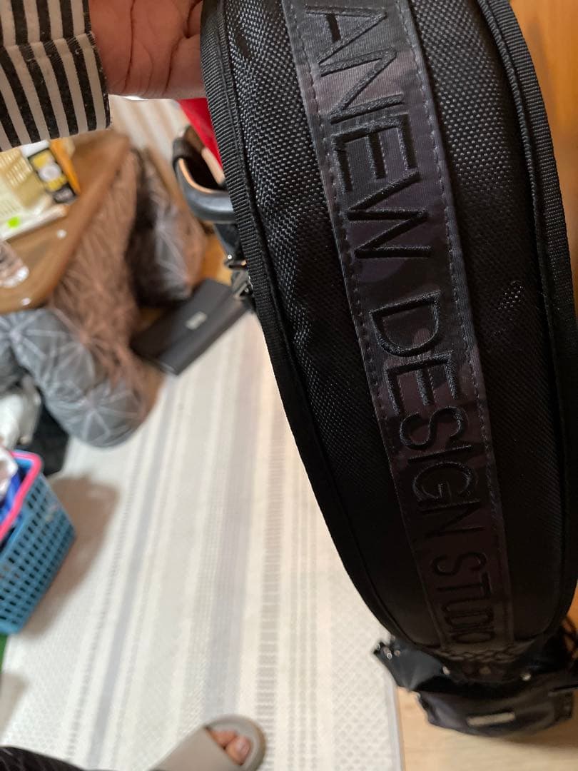 Anew golfブラック・迷彩 ゴルフバッグ・キャディバッグ
