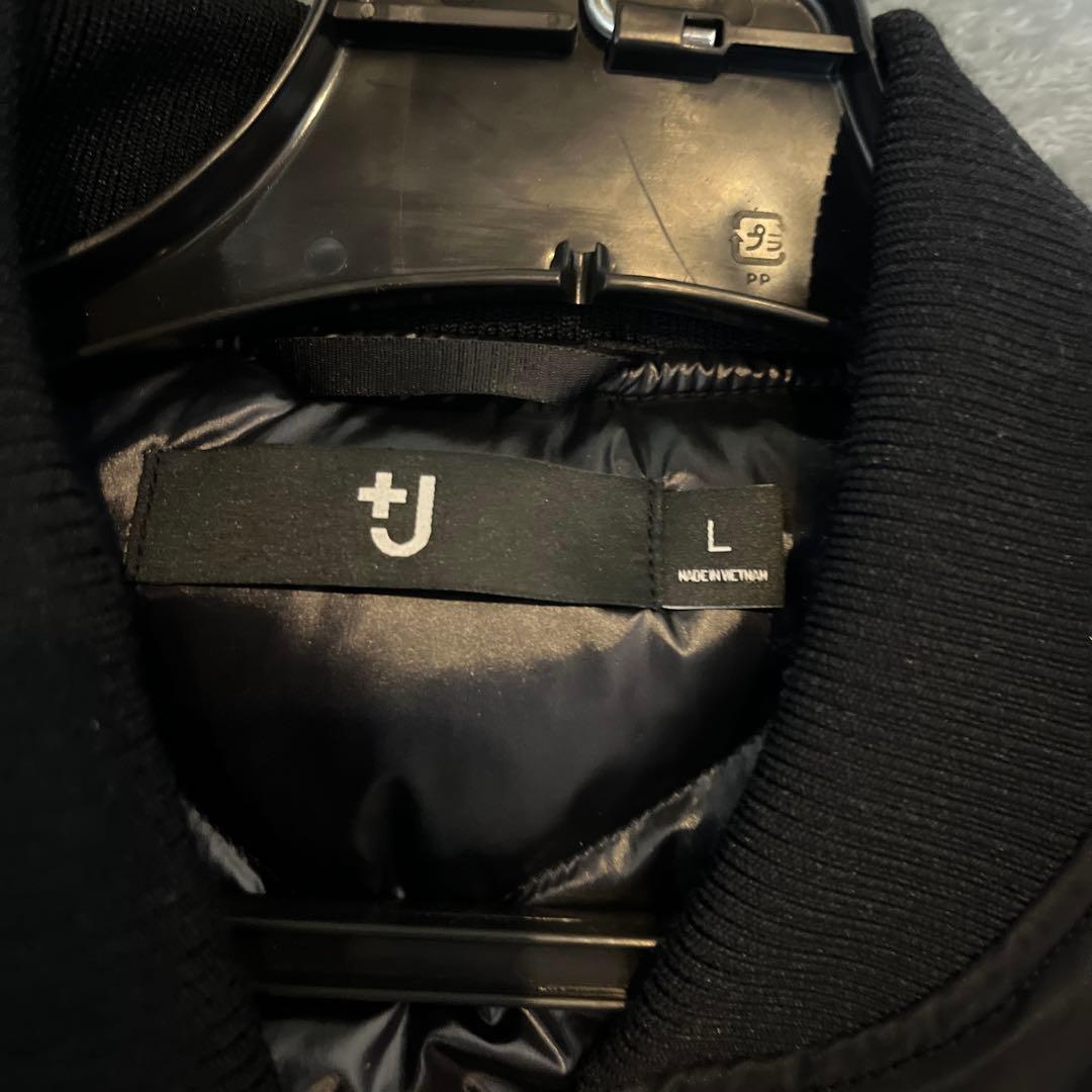 UNIQLO +j ハイブリッドオーバーサイズMA-1ブルゾン/black